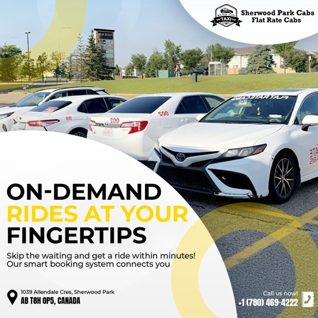 Why Choose Yellow Cab Sherwood Park for Every Ride?